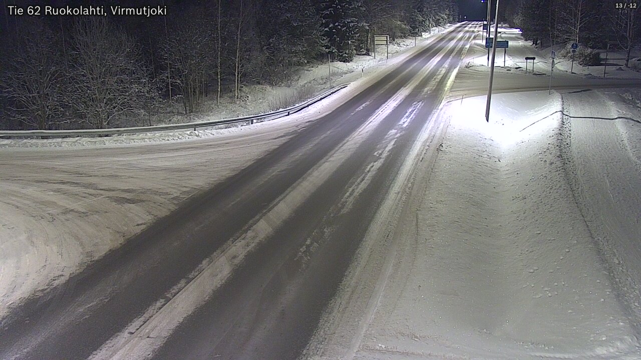 Kelikamerat Kuva Tie 62 Virmutjoki, Ruokolahti, Etelä-Karjala