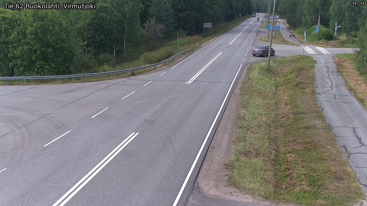 Weather Camera Image Road 62 Virmutjoki, Ruokolahti, Etelä-Karjala
