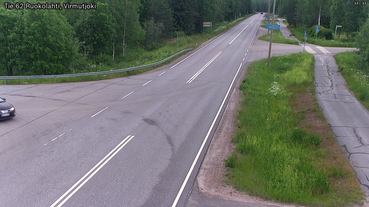 Kelikamerat Kuva Tie 62 Virmutjoki, Ruokolahti, Etelä-Karjala