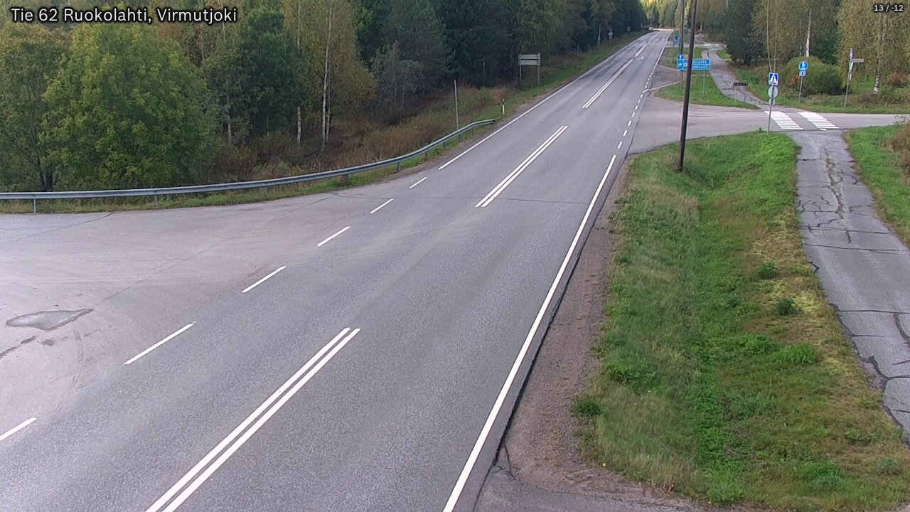 Kelikamerat Kuva Tie 62 Virmutjoki, Ruokolahti, Etelä-Karjala