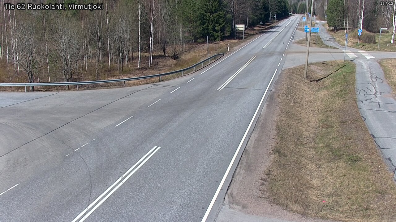 Kelikamerat Kuva Tie 62 Virmutjoki, Ruokolahti, Etelä-Karjala
