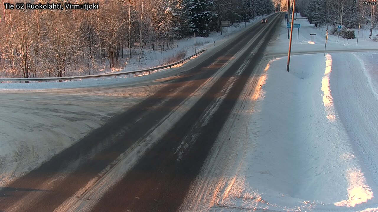 Kelikamerat Kuva Tie 62 Virmutjoki, Ruokolahti, Etelä-Karjala