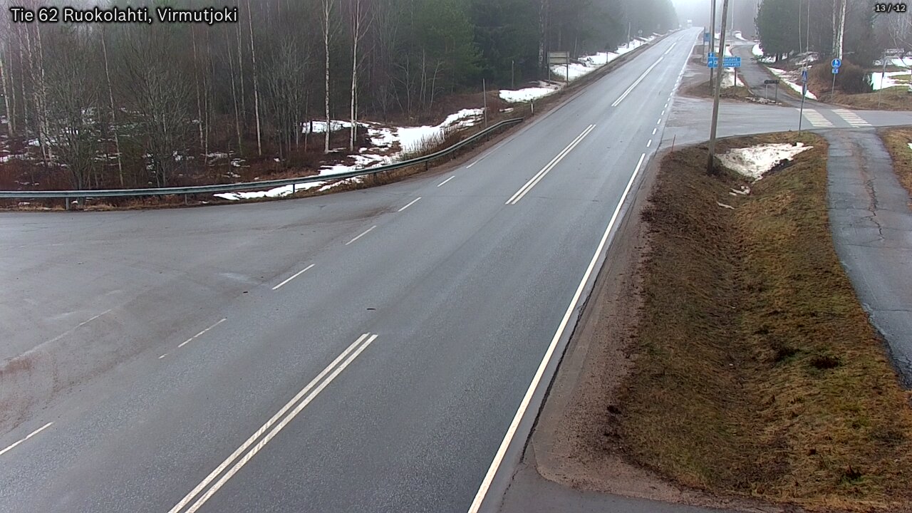 Kelikamerat Kuva Tie 62 Virmutjoki, Ruokolahti, Etelä-Karjala