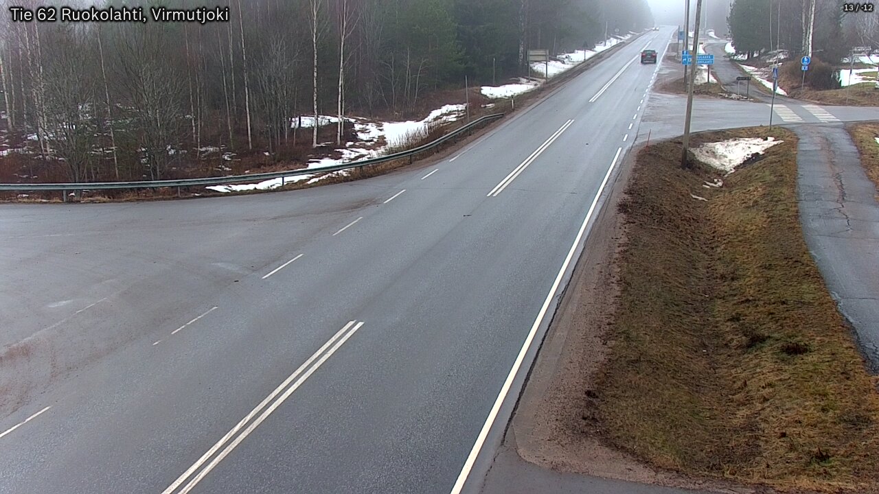 Kelikamerat Kuva Tie 62 Virmutjoki, Ruokolahti, Etelä-Karjala