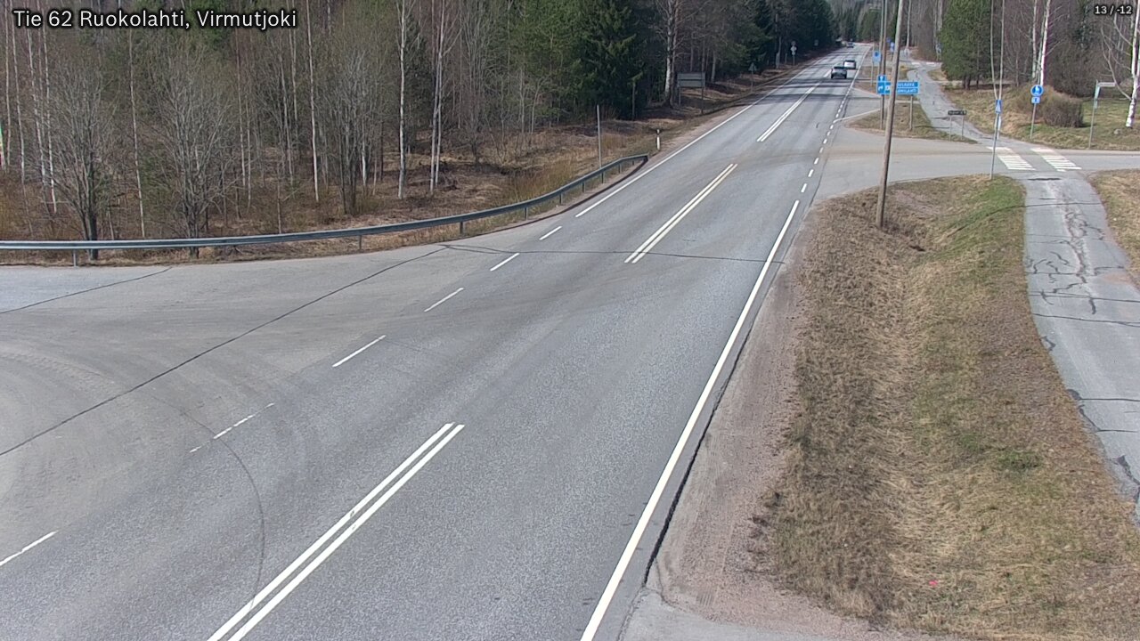Kelikamerat Kuva Tie 62 Virmutjoki, Ruokolahti, Etelä-Karjala