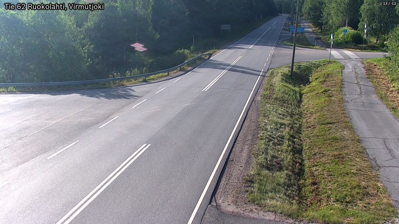 Weather Camera Image Road 62 Virmutjoki, Ruokolahti, Etelä-Karjala