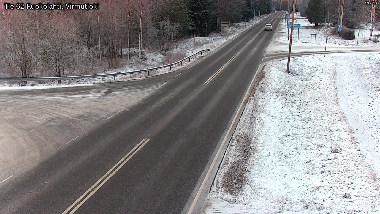 Kelikamerat Kuva Tie 62 Virmutjoki, Ruokolahti, Etelä-Karjala