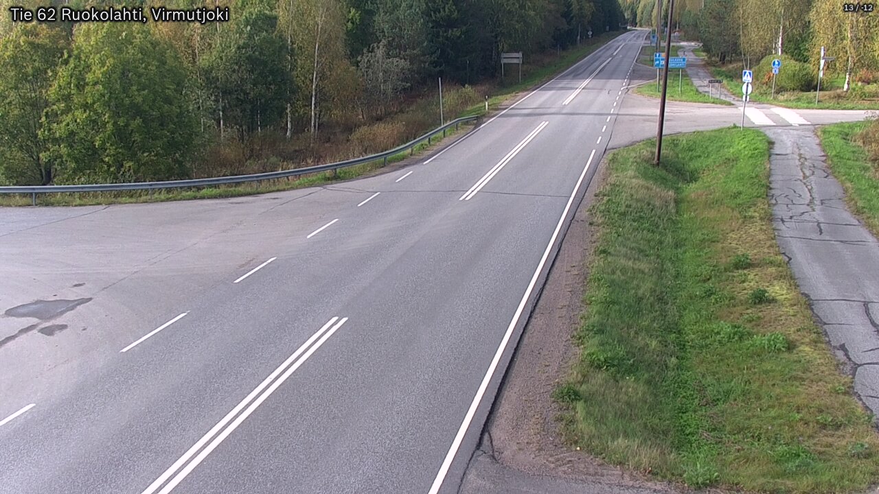 Kelikamerat Kuva Tie 62 Virmutjoki, Ruokolahti, Etelä-Karjala