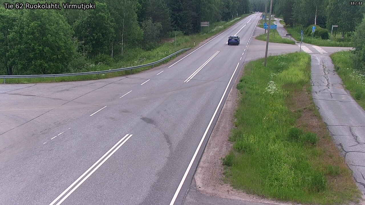 Kelikamerat Kuva Tie 62 Virmutjoki, Ruokolahti, Etelä-Karjala
