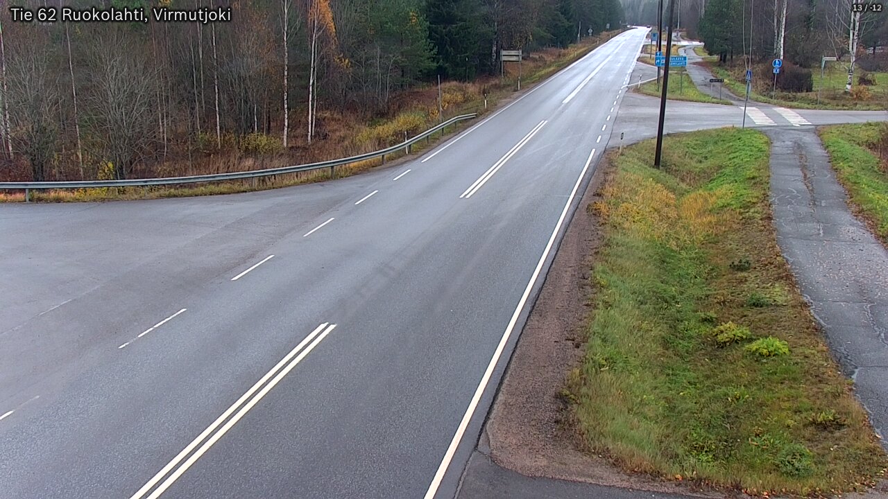 Kelikamerat Kuva Tie 62 Virmutjoki, Ruokolahti, Etelä-Karjala