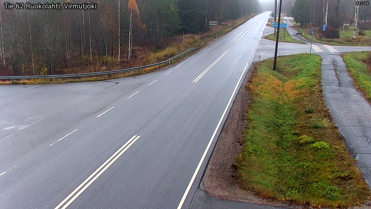 Kelikamerat Kuva Tie 62 Virmutjoki, Ruokolahti, Etelä-Karjala