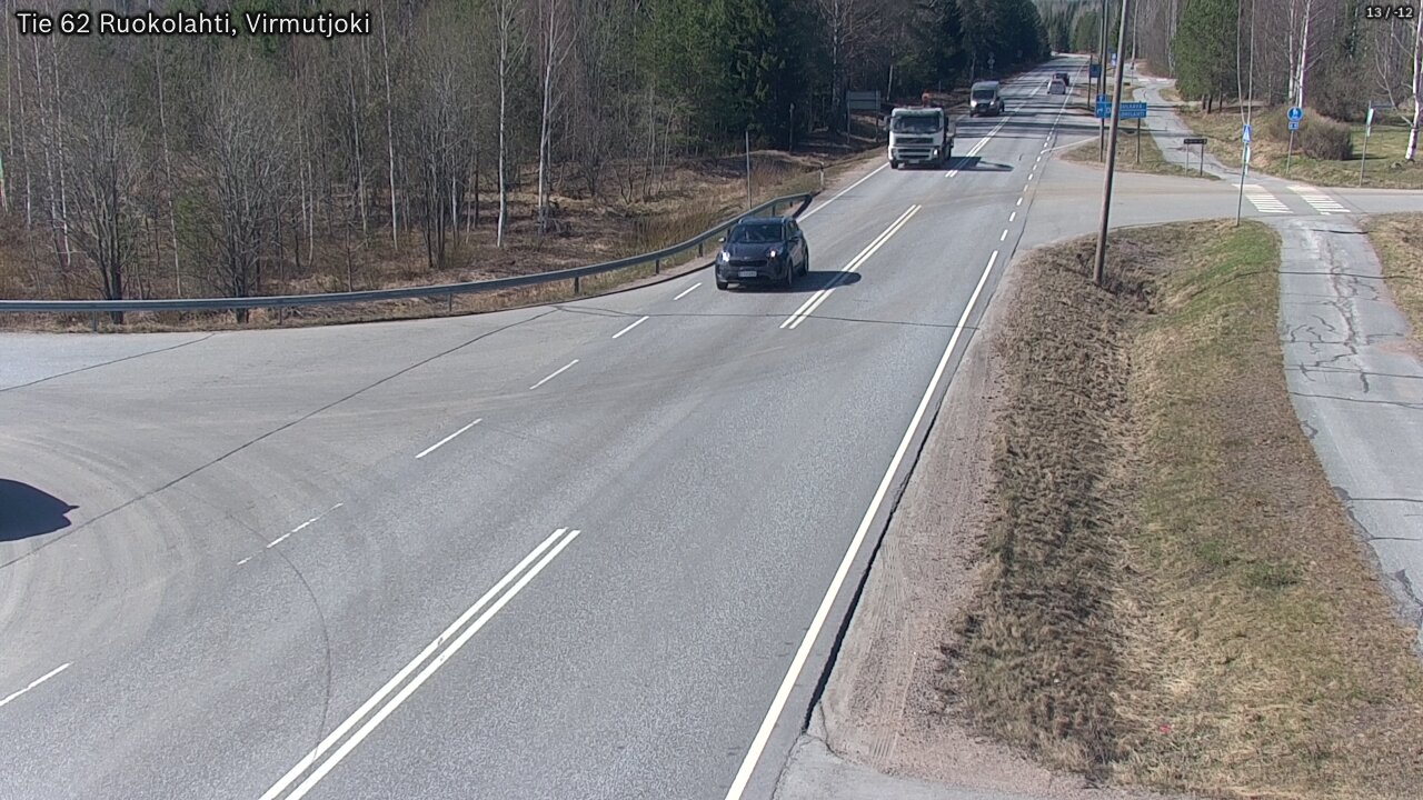 Kelikamerat Kuva Tie 62 Virmutjoki, Ruokolahti, Etelä-Karjala