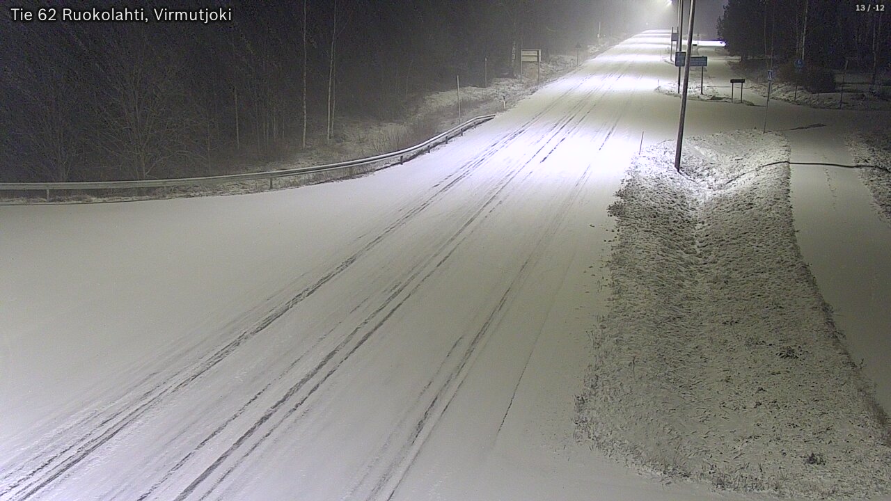 Kelikamerat Kuva Tie 62 Virmutjoki, Ruokolahti, Etelä-Karjala