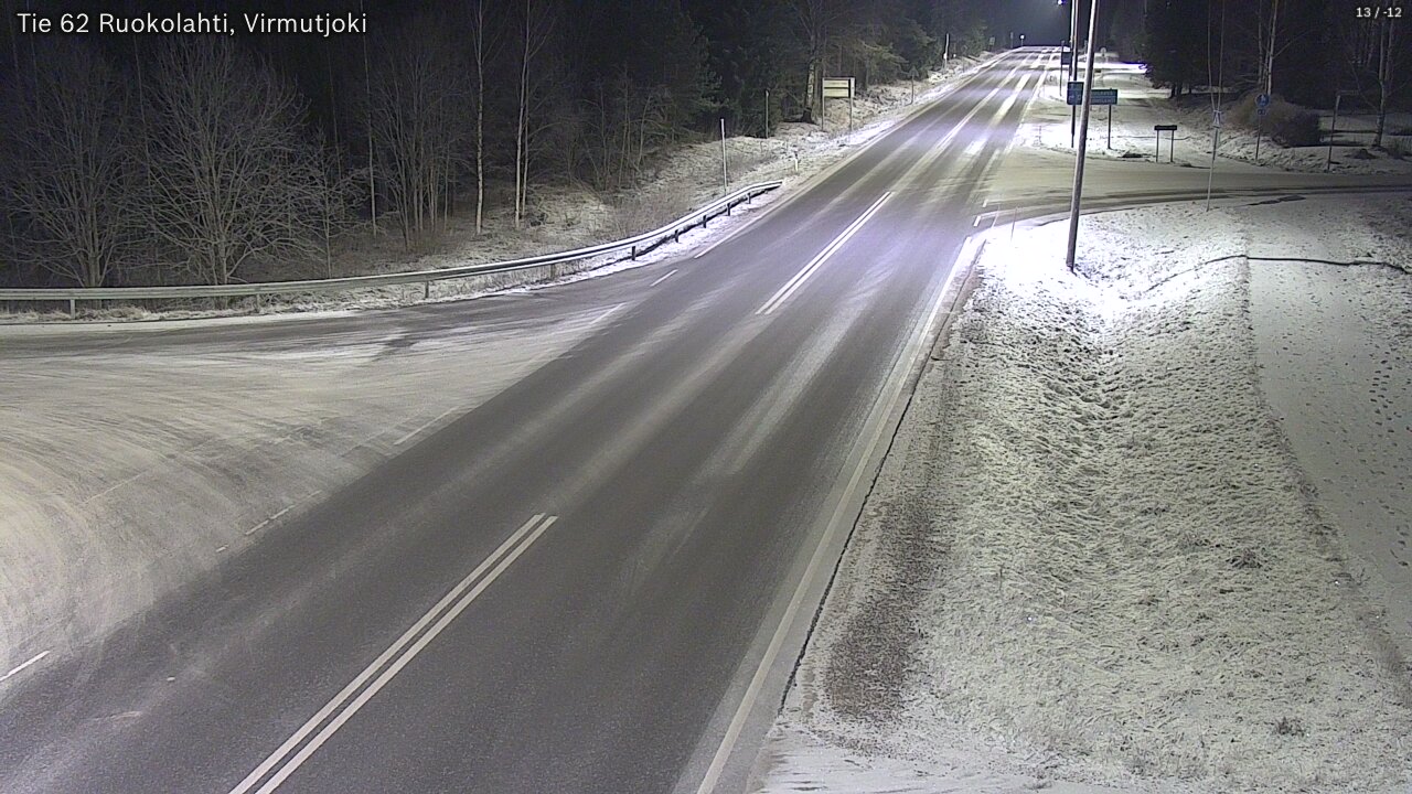 Kelikamerat Kuva Tie 62 Virmutjoki, Ruokolahti, Etelä-Karjala