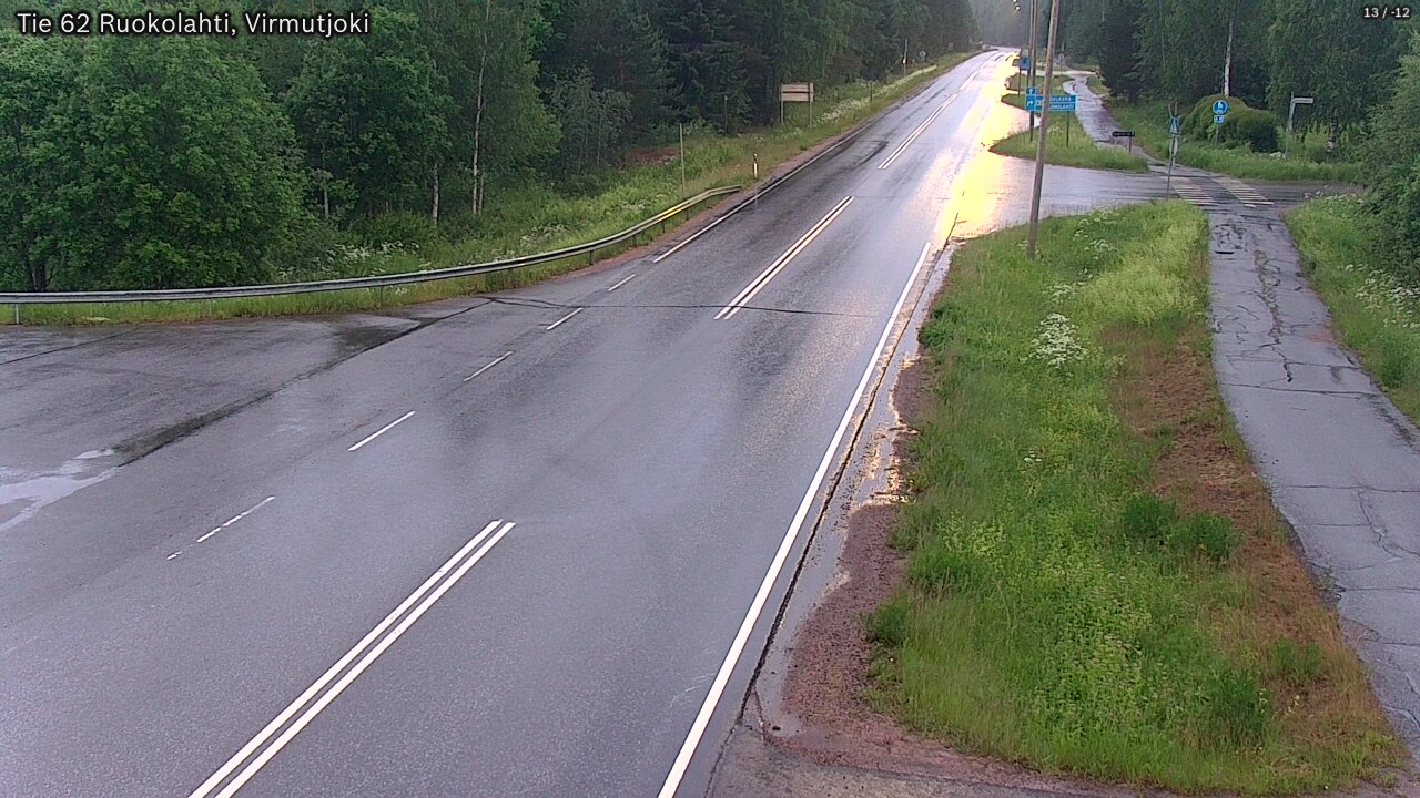 Kelikamerat Kuva Tie 62 Virmutjoki, Ruokolahti, Etelä-Karjala