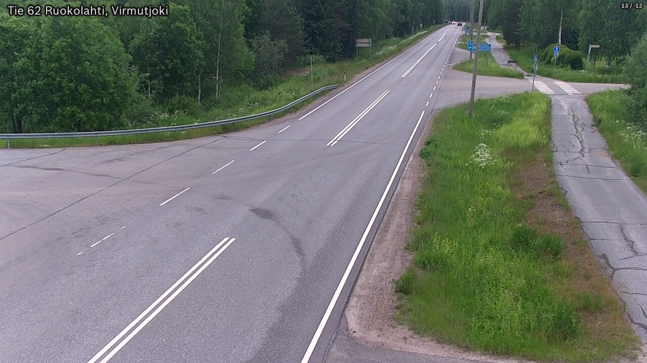Kelikamerat Kuva Tie 62 Virmutjoki, Ruokolahti, Etelä-Karjala