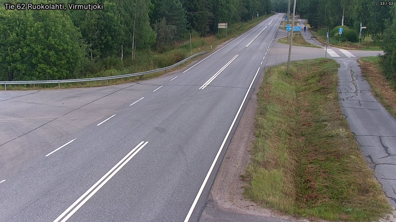 Weather Camera Image Road 62 Virmutjoki, Ruokolahti, Etelä-Karjala