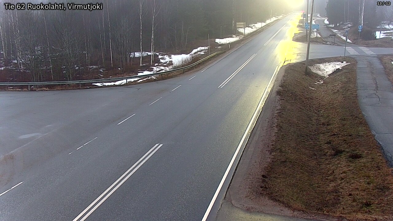 Kelikamerat Kuva Tie 62 Virmutjoki, Ruokolahti, Etelä-Karjala