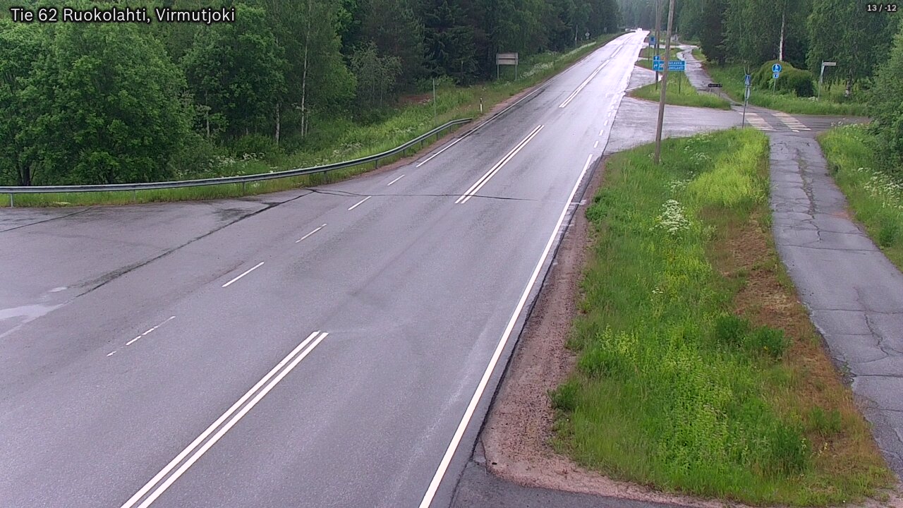Kelikamerat Kuva Tie 62 Virmutjoki, Ruokolahti, Etelä-Karjala