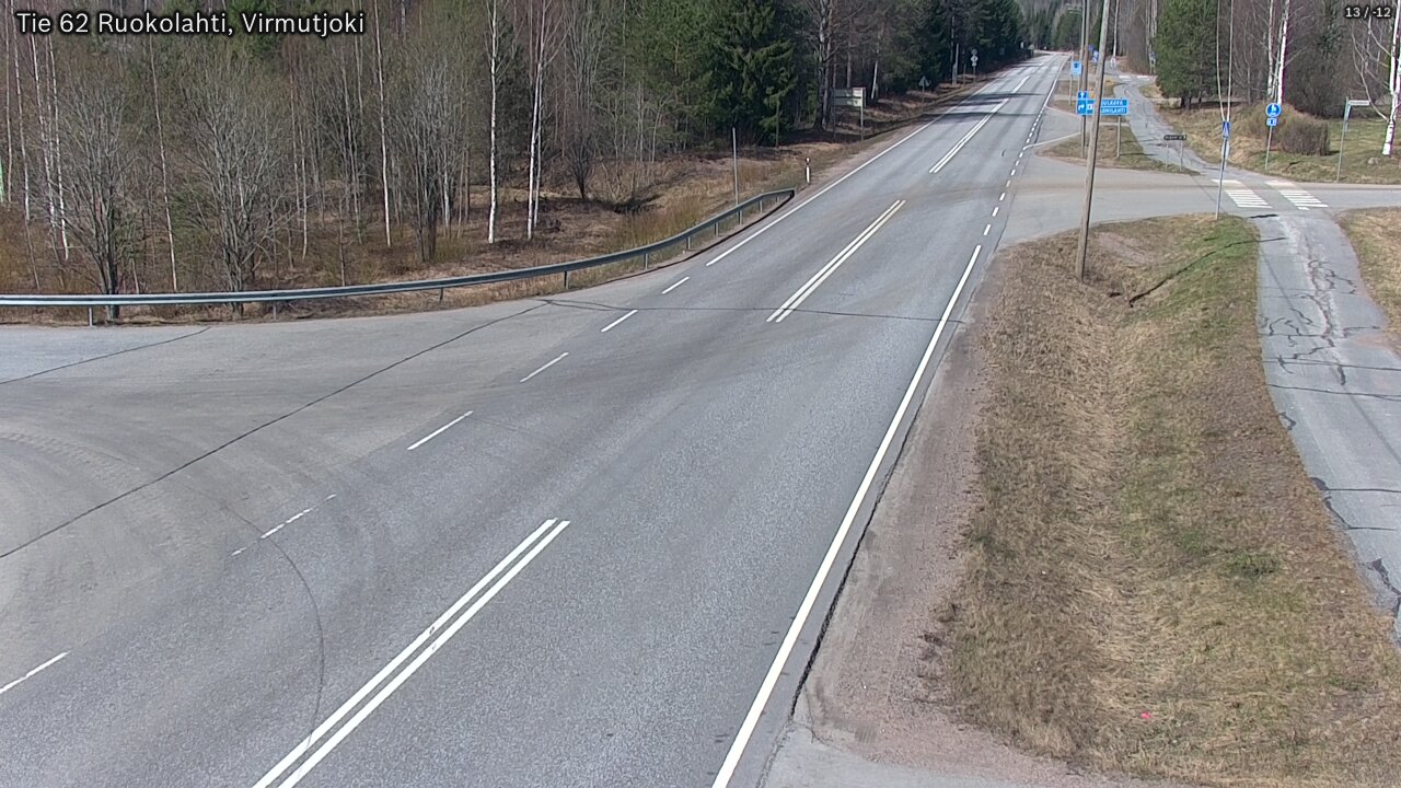 Kelikamerat Kuva Tie 62 Virmutjoki, Ruokolahti, Etelä-Karjala