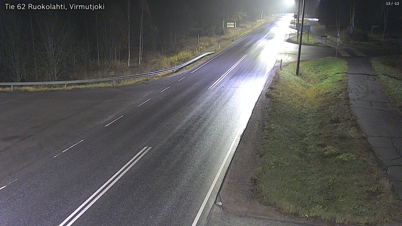 Kelikamerat Kuva Tie 62 Virmutjoki, Ruokolahti, Etelä-Karjala