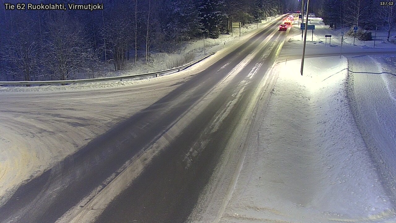 Kelikamerat Kuva Tie 62 Virmutjoki, Ruokolahti, Etelä-Karjala