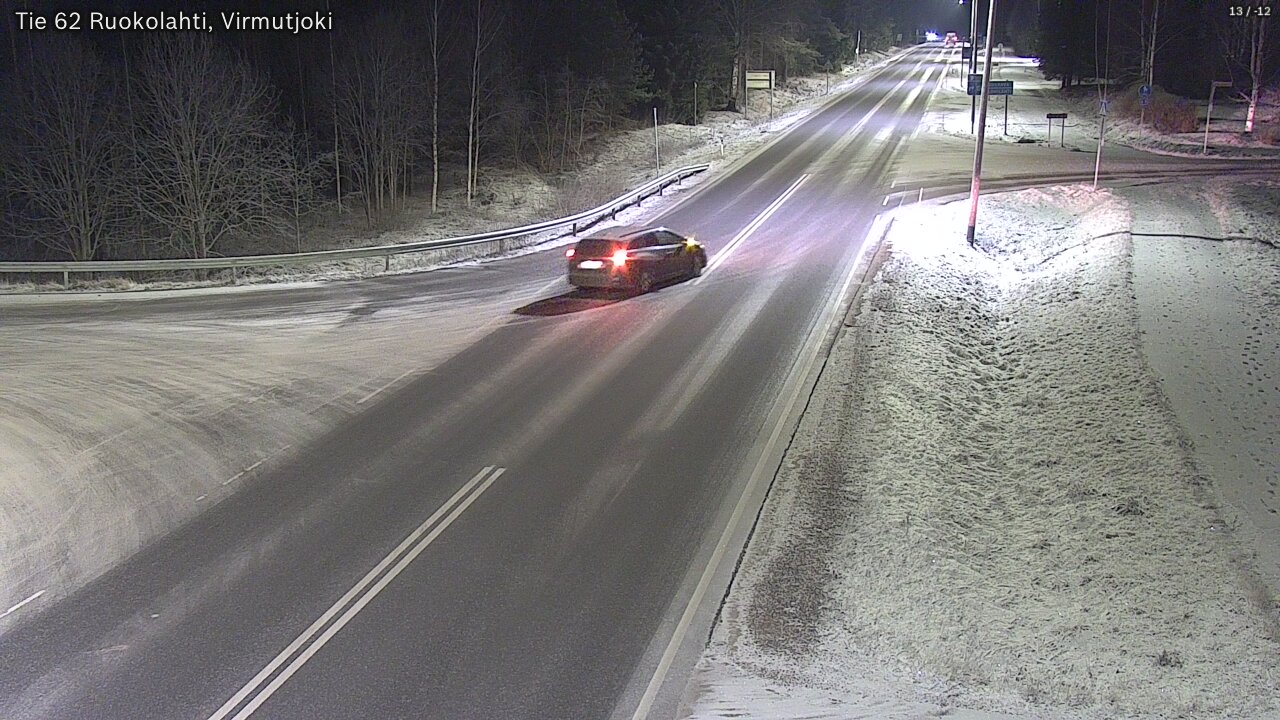 Kelikamerat Kuva Tie 62 Virmutjoki, Ruokolahti, Etelä-Karjala