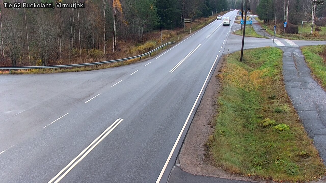 Kelikamerat Kuva Tie 62 Virmutjoki, Ruokolahti, Etelä-Karjala