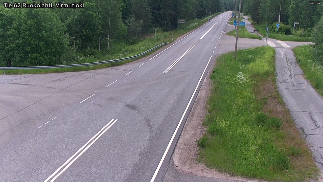 Kelikamerat Kuva Tie 62 Virmutjoki, Ruokolahti, Etelä-Karjala