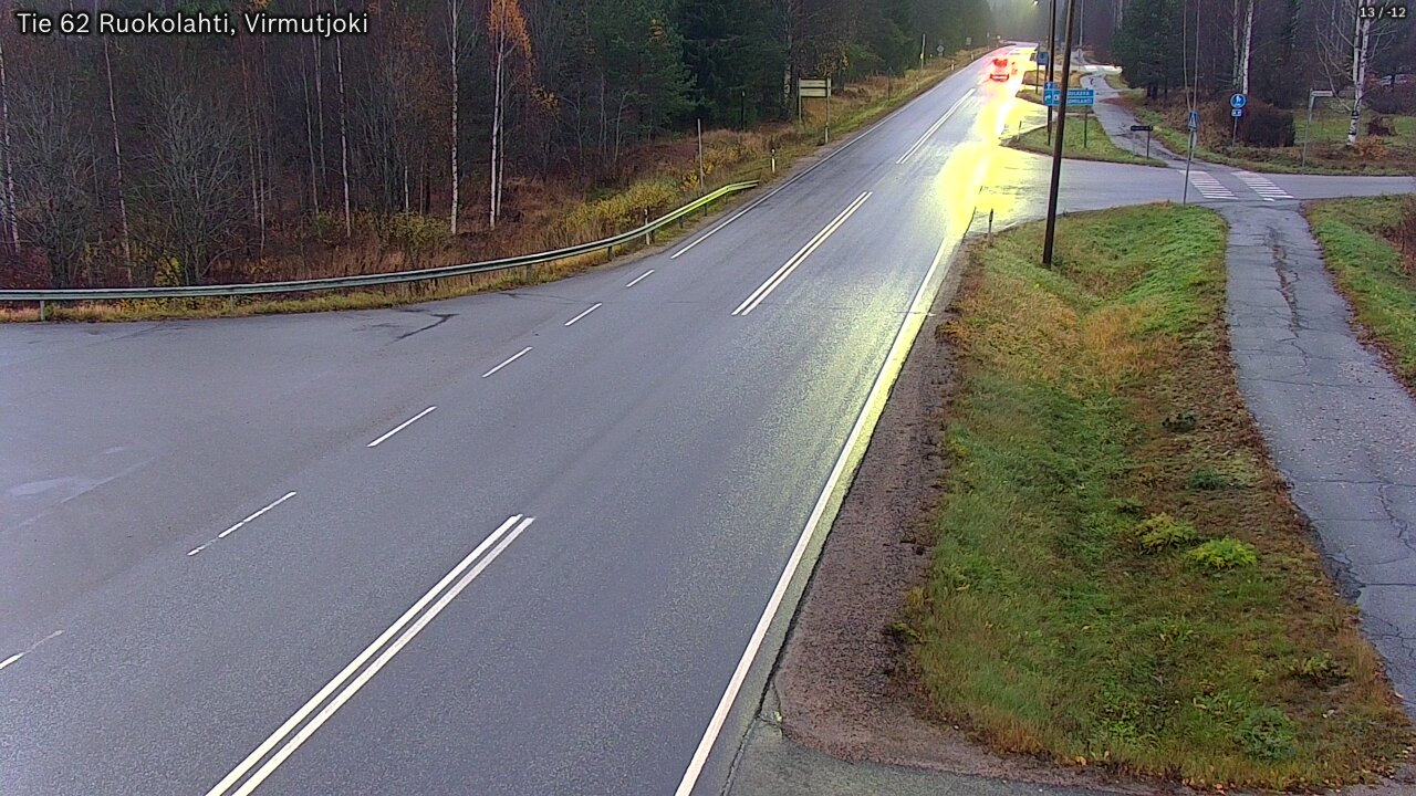 Kelikamerat Kuva Tie 62 Virmutjoki, Ruokolahti, Etelä-Karjala