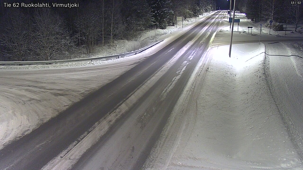 Kelikamerat Kuva Tie 62 Virmutjoki, Ruokolahti, Etelä-Karjala