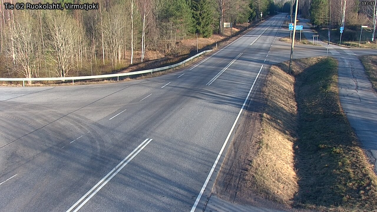 Kelikamerat Kuva Tie 62 Virmutjoki, Ruokolahti, Etelä-Karjala