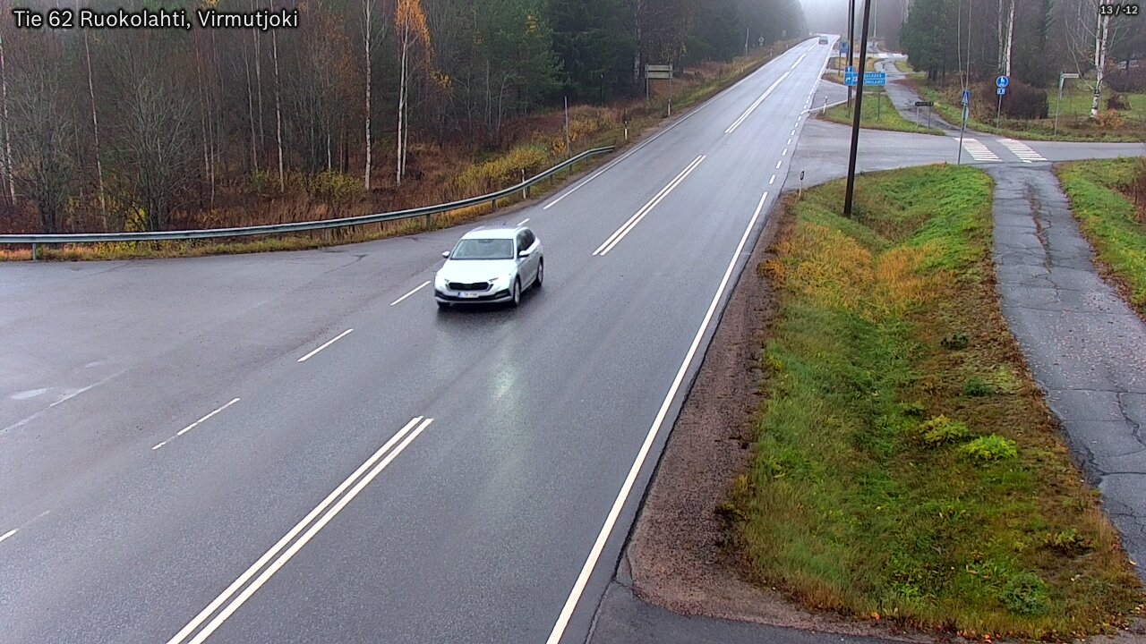 Kelikamerat Kuva Tie 62 Virmutjoki, Ruokolahti, Etelä-Karjala