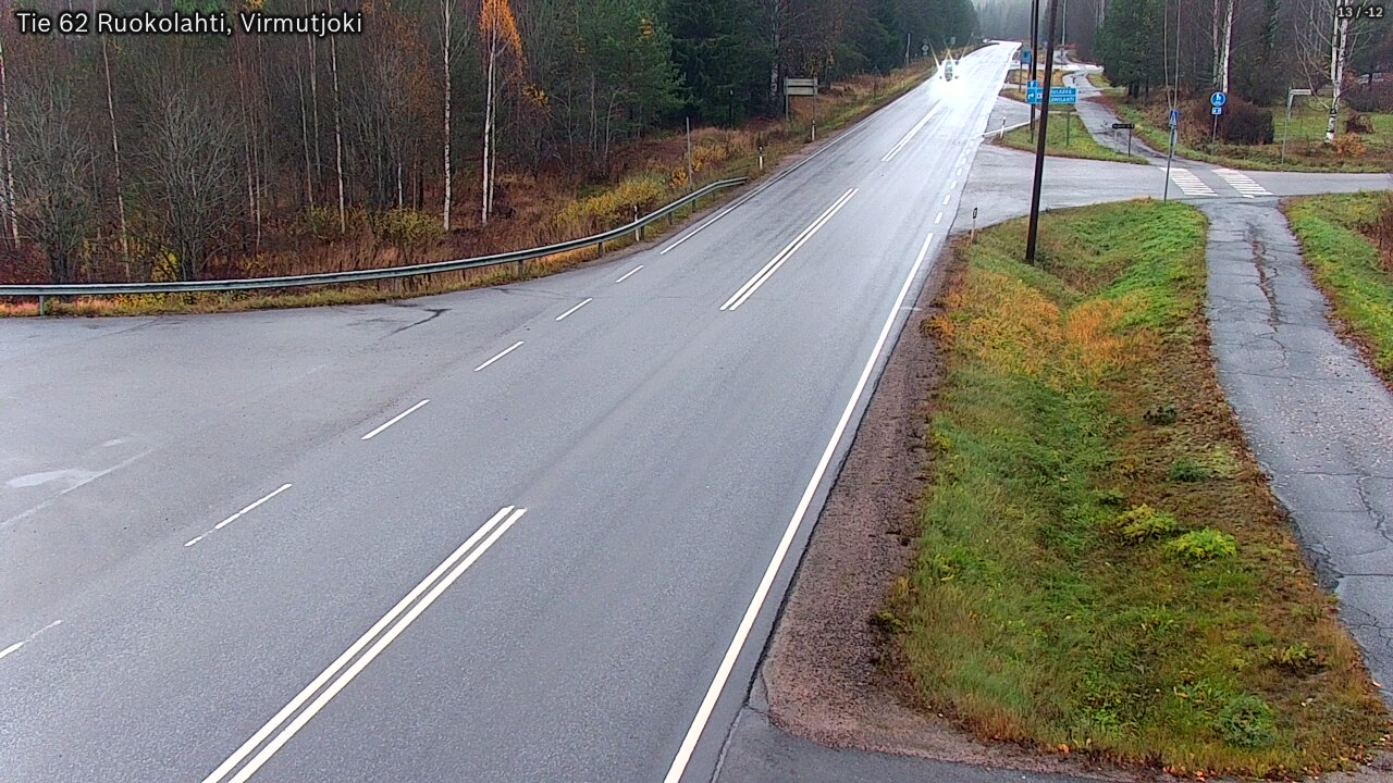 Kelikamerat Kuva Tie 62 Virmutjoki, Ruokolahti, Etelä-Karjala