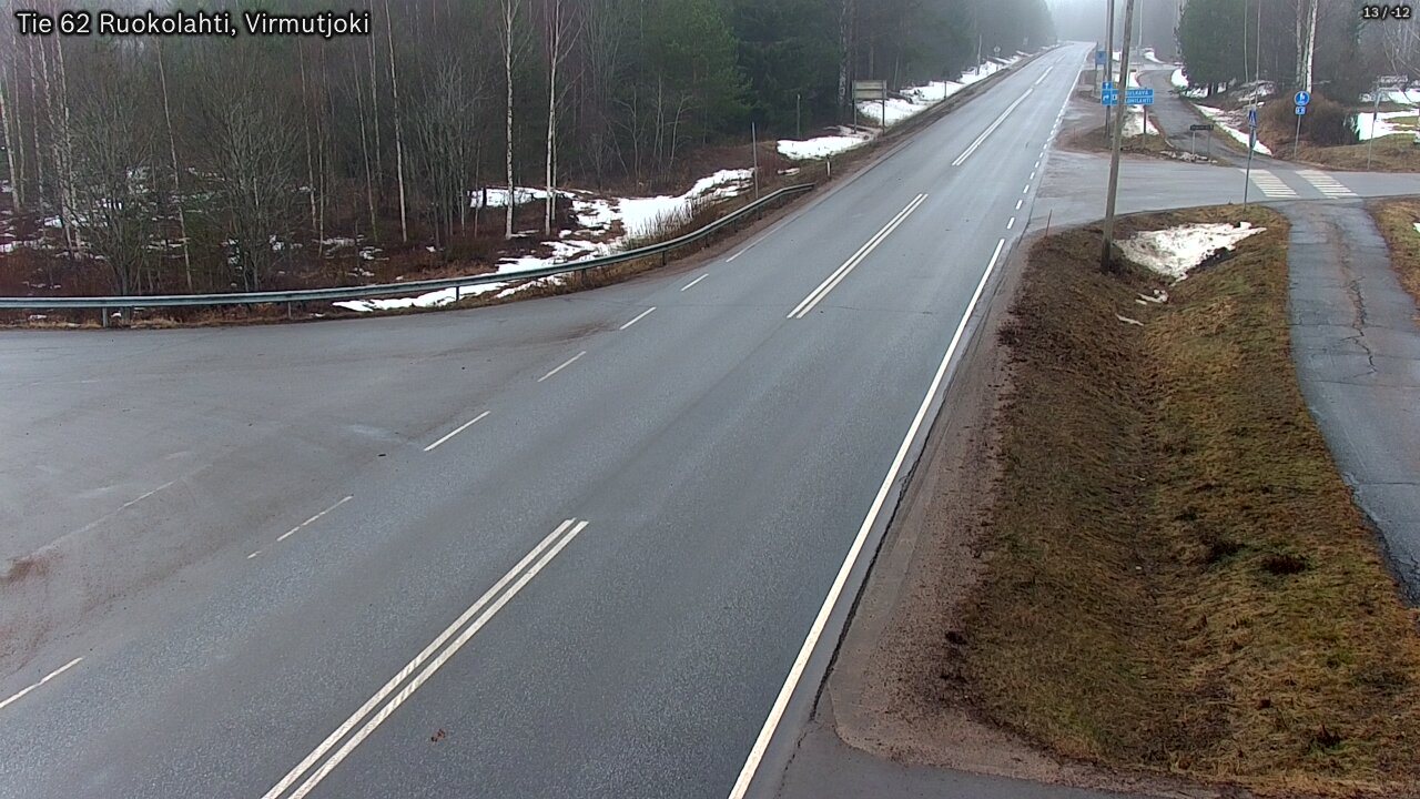 Kelikamerat Kuva Tie 62 Virmutjoki, Ruokolahti, Etelä-Karjala