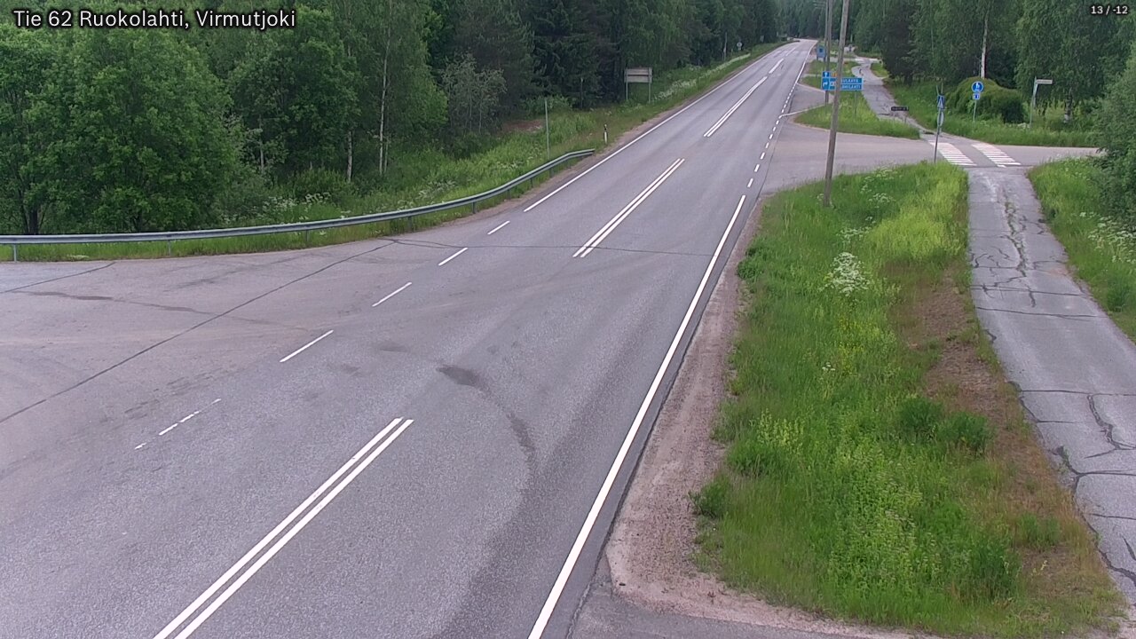 Kelikamerat Kuva Tie 62 Virmutjoki, Ruokolahti, Etelä-Karjala