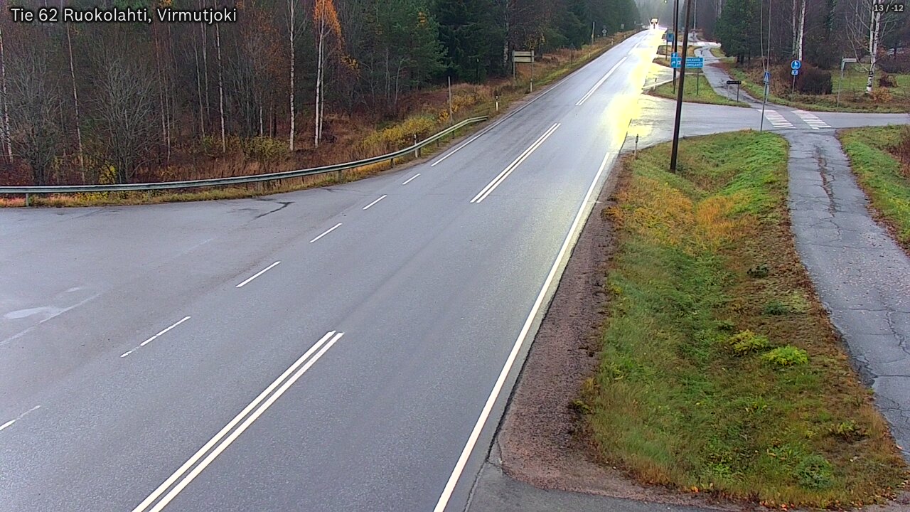 Kelikamerat Kuva Tie 62 Virmutjoki, Ruokolahti, Etelä-Karjala