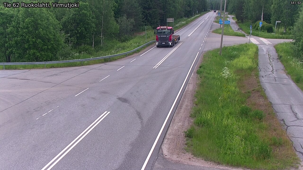 Kelikamerat Kuva Tie 62 Virmutjoki, Ruokolahti, Etelä-Karjala
