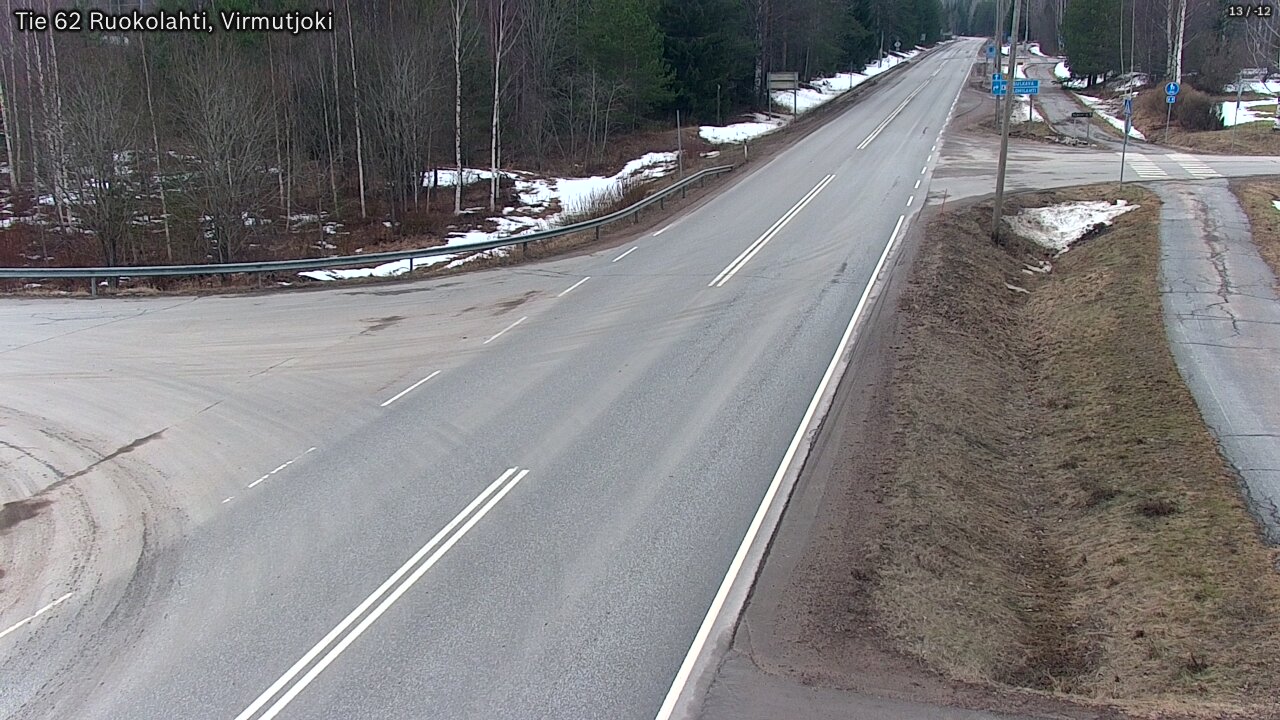 Kelikamerat Kuva Tie 62 Virmutjoki, Ruokolahti, Etelä-Karjala