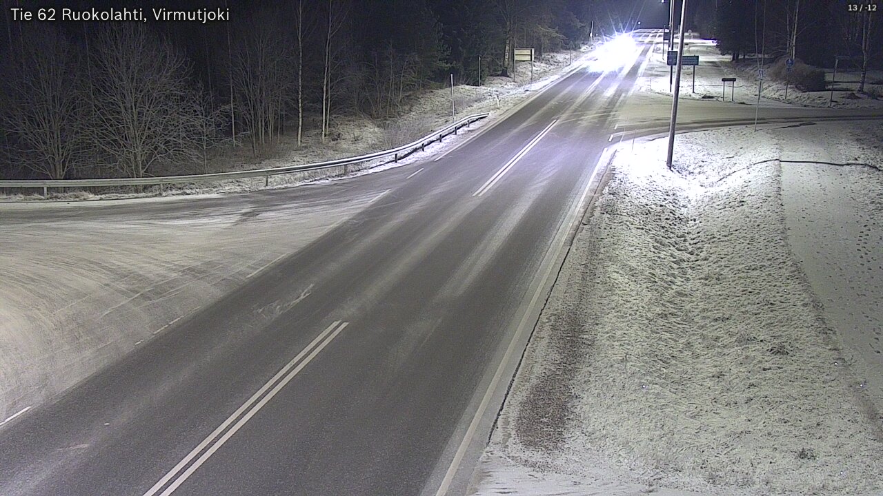 Kelikamerat Kuva Tie 62 Virmutjoki, Ruokolahti, Etelä-Karjala