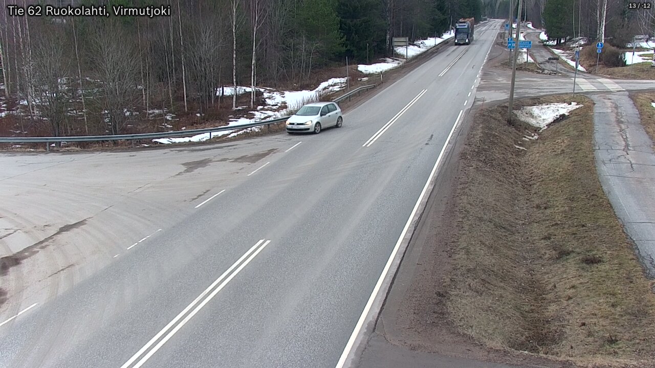 Kelikamerat Kuva Tie 62 Virmutjoki, Ruokolahti, Etelä-Karjala