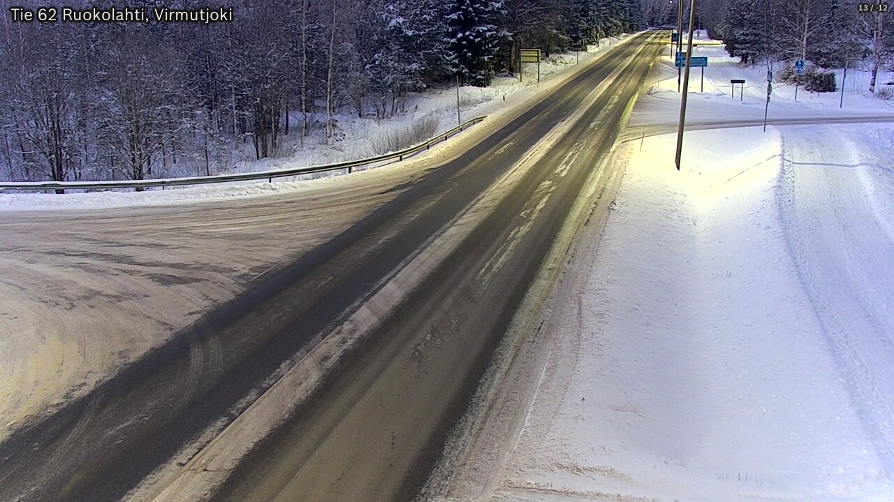 Kelikamerat Kuva Tie 62 Virmutjoki, Ruokolahti, Etelä-Karjala