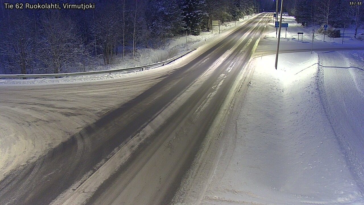 Kelikamerat Kuva Tie 62 Virmutjoki, Ruokolahti, Etelä-Karjala