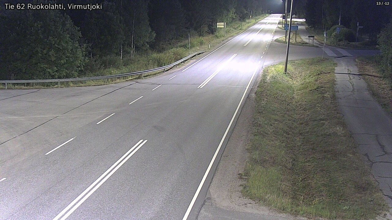 Weather Camera Image Road 62 Virmutjoki, Ruokolahti, Etelä-Karjala