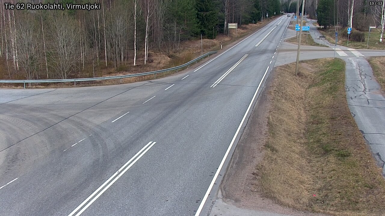 Kelikamerat Kuva Tie 62 Virmutjoki, Ruokolahti, Etelä-Karjala
