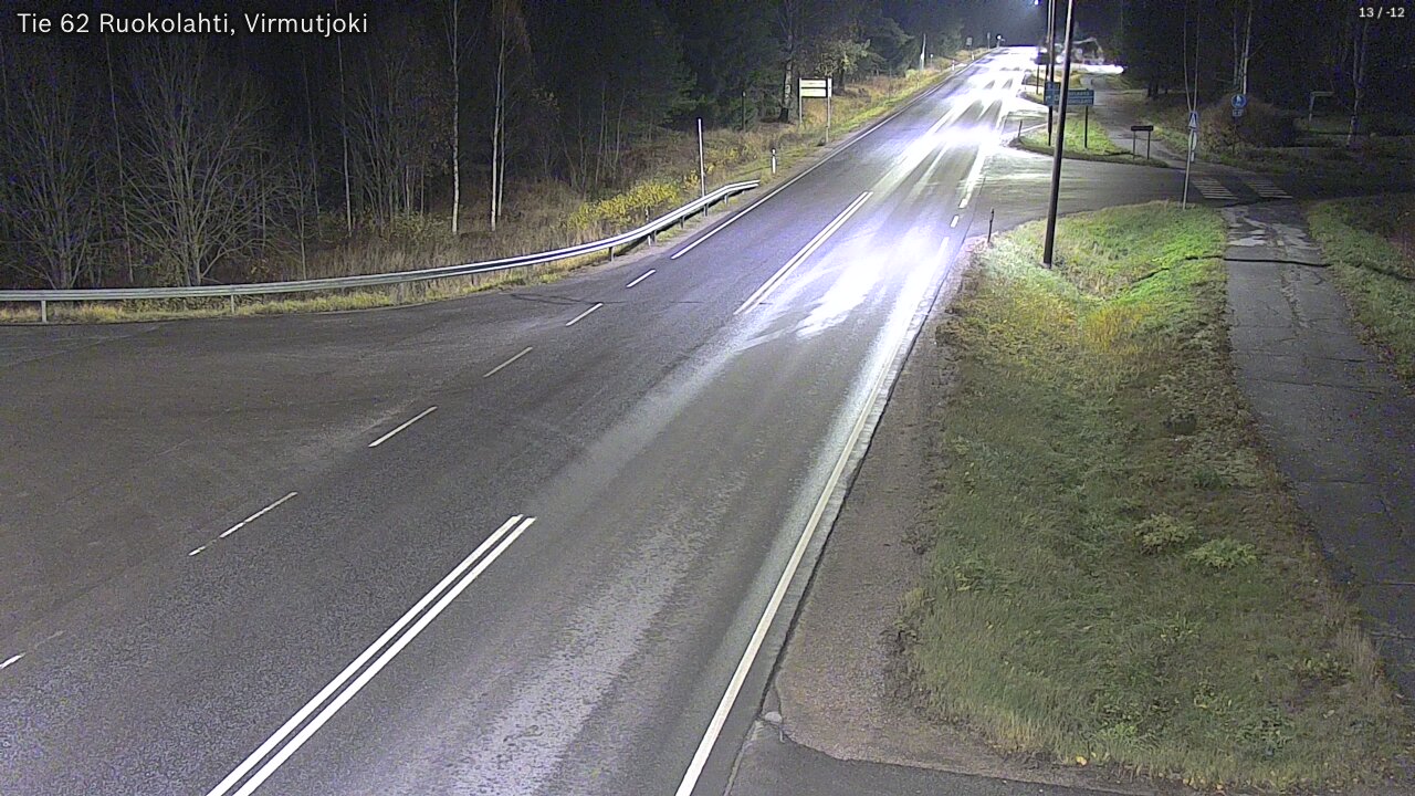 Kelikamerat Kuva Tie 62 Virmutjoki, Ruokolahti, Etelä-Karjala