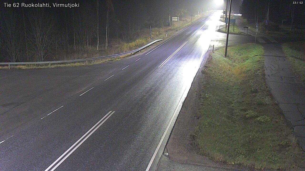 Kelikamerat Kuva Tie 62 Virmutjoki, Ruokolahti, Etelä-Karjala