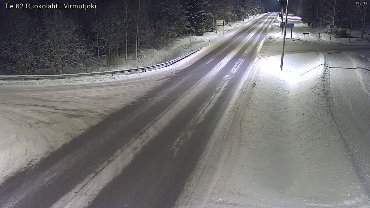 Kelikamerat Kuva Tie 62 Virmutjoki, Ruokolahti, Etelä-Karjala