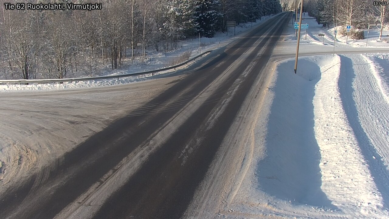 Kelikamerat Kuva Tie 62 Virmutjoki, Ruokolahti, Etelä-Karjala