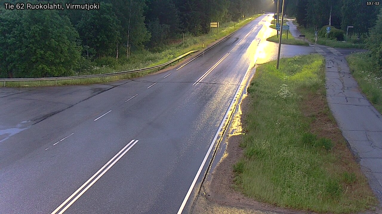Kelikamerat Kuva Tie 62 Virmutjoki, Ruokolahti, Etelä-Karjala